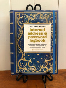 Large Internet Address and Password Book