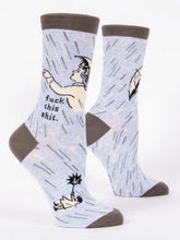 Load image into Gallery viewer, Blue Q Crew Socks
