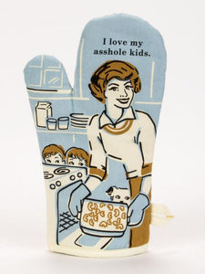 Humorous Oven Mitt