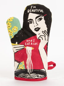 Humorous Oven Mitt