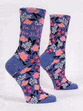 Load image into Gallery viewer, Blue Q Crew Socks
