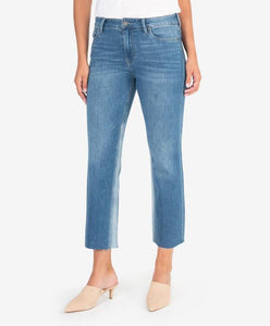 Kelsey High Rise Ankle Flare Jeans