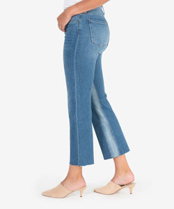 Kelsey High Rise Ankle Flare Jeans