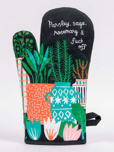 Humorous Oven Mitt