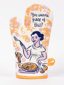 Humorous Oven Mitt