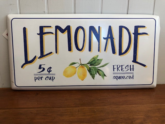 Lemonade Sign